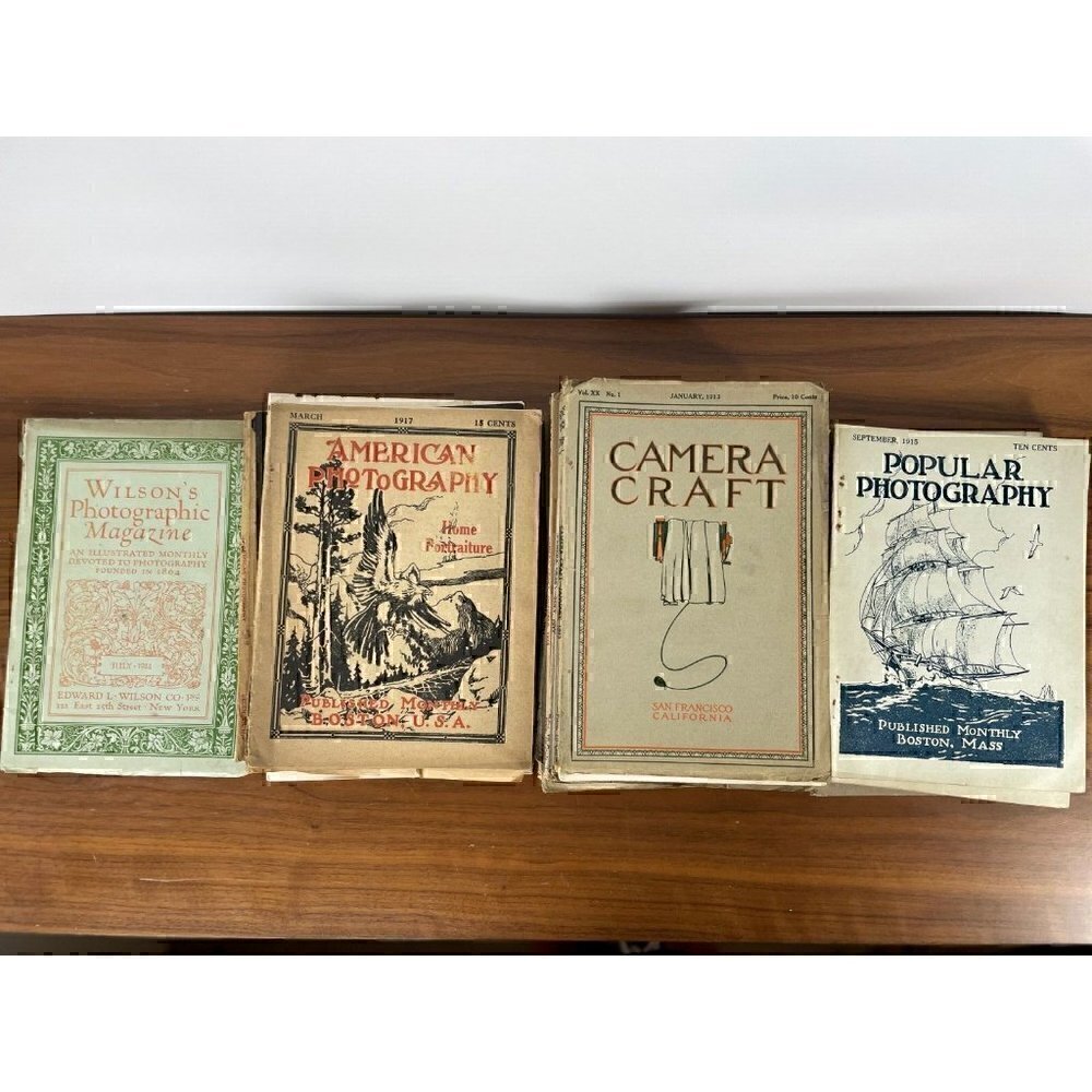 26 Antique 1913-17 Amateur Camera Camera Craft American Photography Periodicals